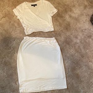 Medium Lulu’s skirt & crop top set
